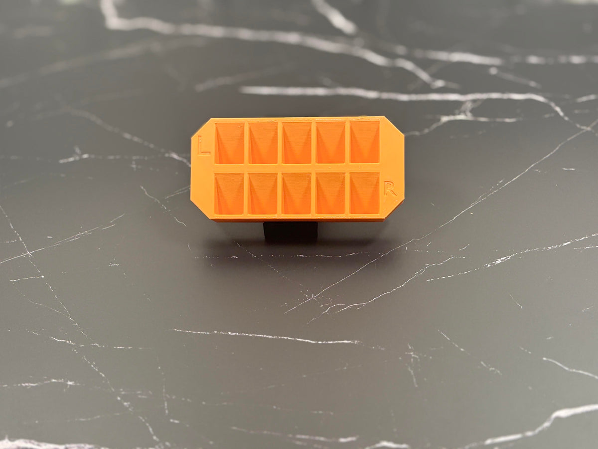 Sunny Orange nail tip organizer
