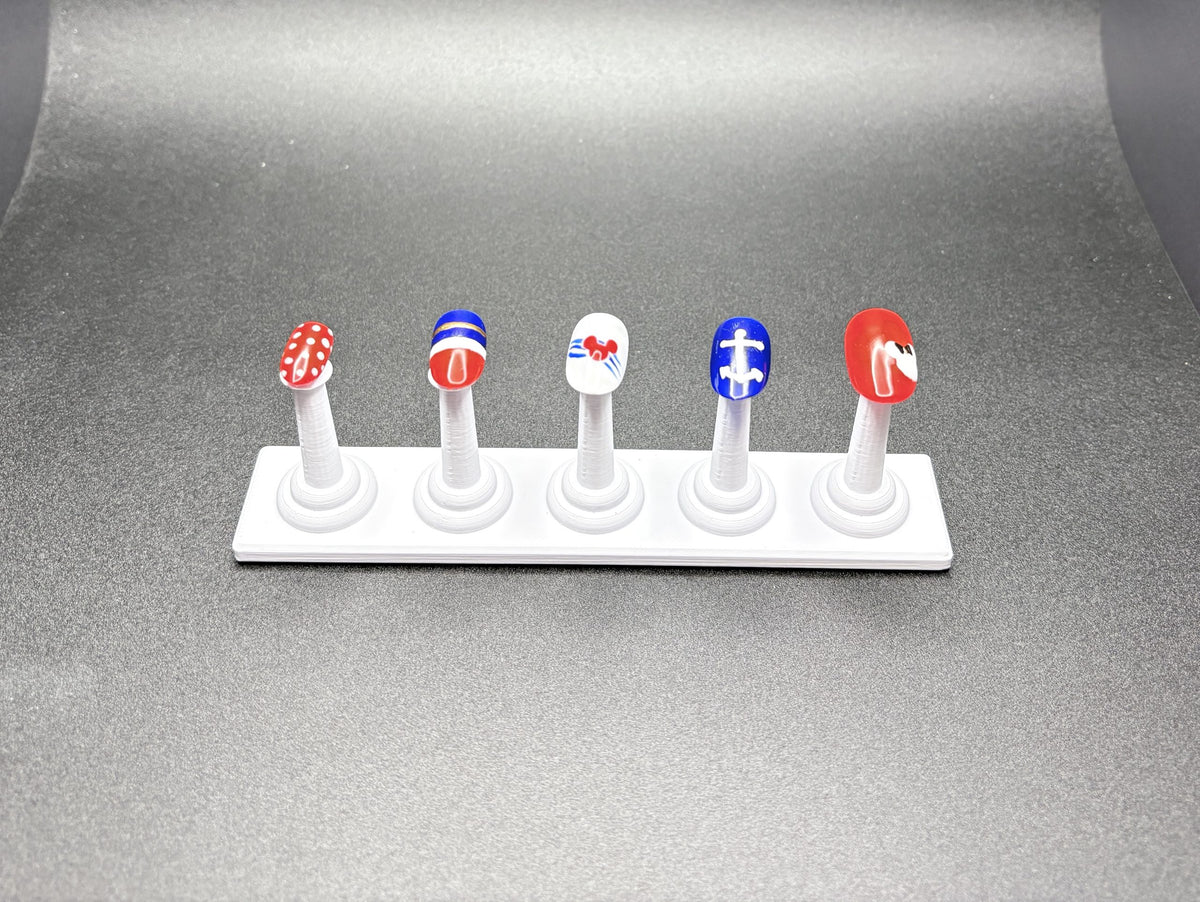 Magnetic Press-On Nail Display Stand Set image 3