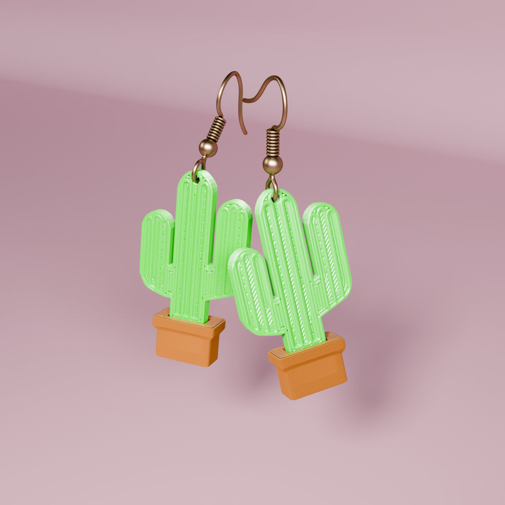 Cactus Earrings image 2