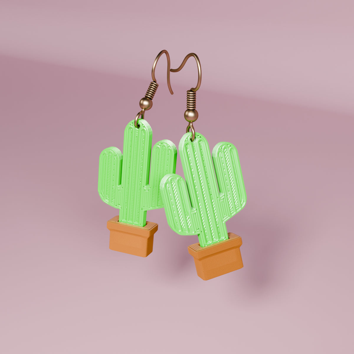 Cactus Earrings image 2