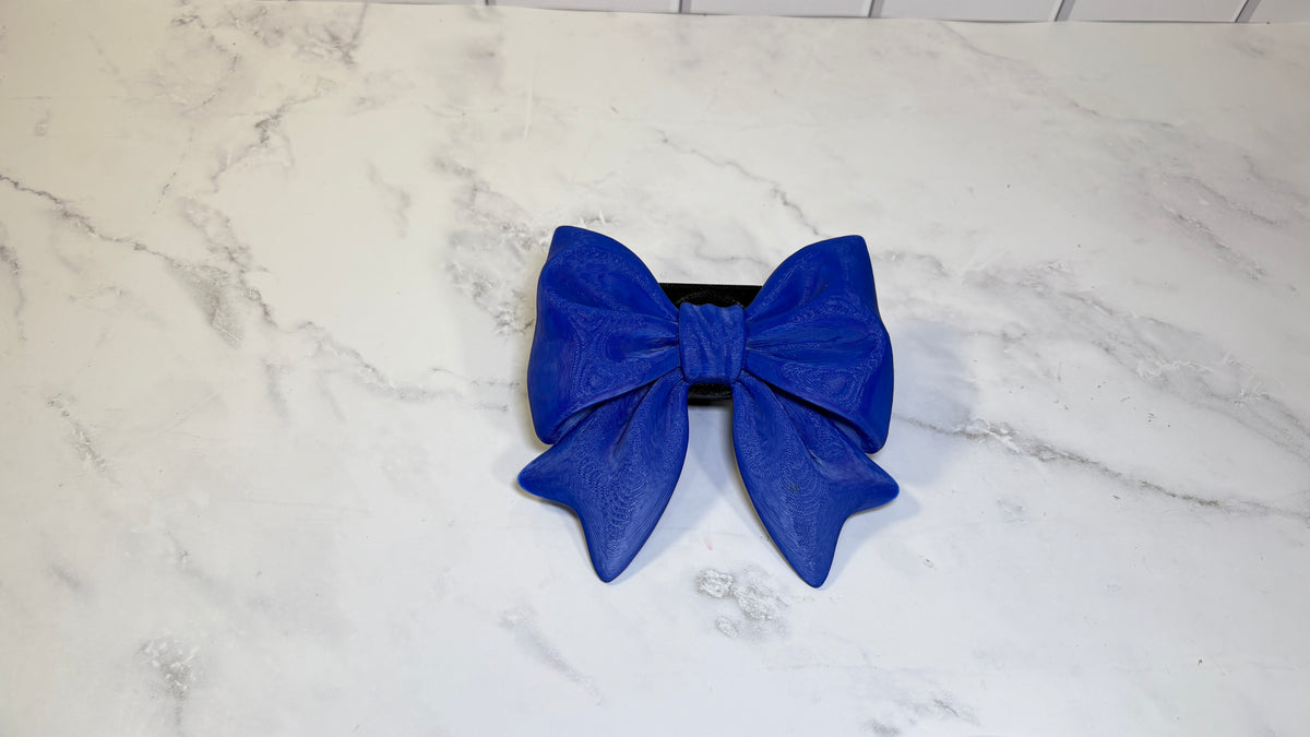 Blue Bow hitch cover