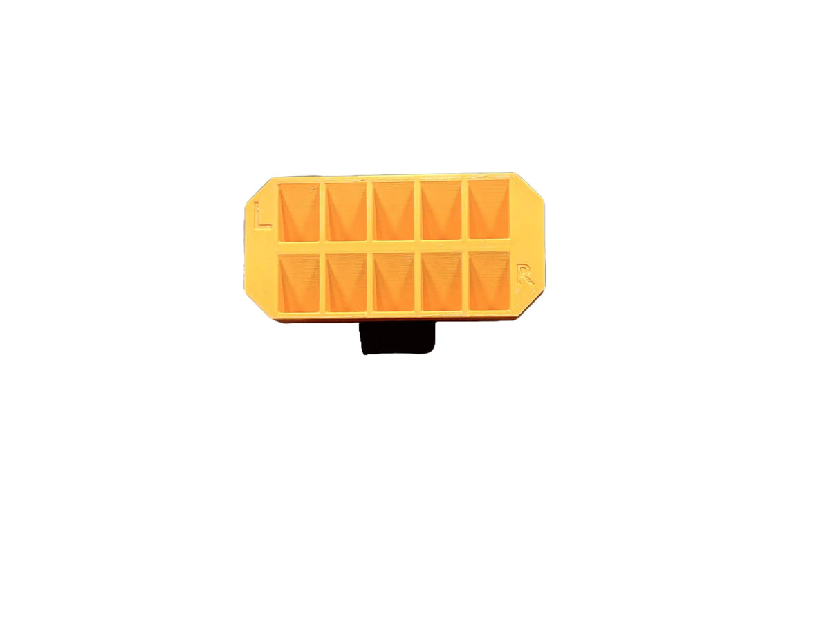 Sunny Orange nail tip organizer