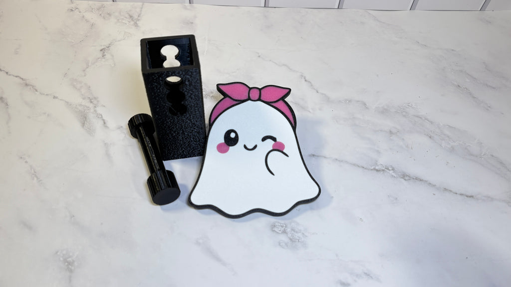 Ghost with Bow hitch cover starter kit