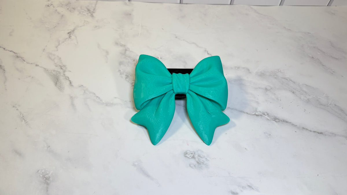 Mint Green Bow hitch cover