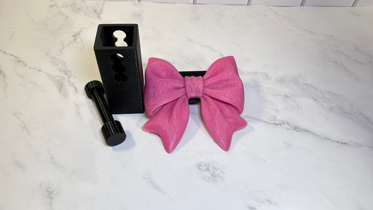 Pink Bow hitch cover starter kit