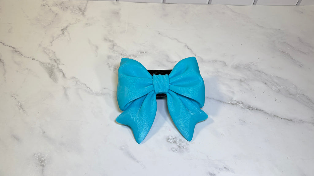 Sky Blue Bow hitch cover