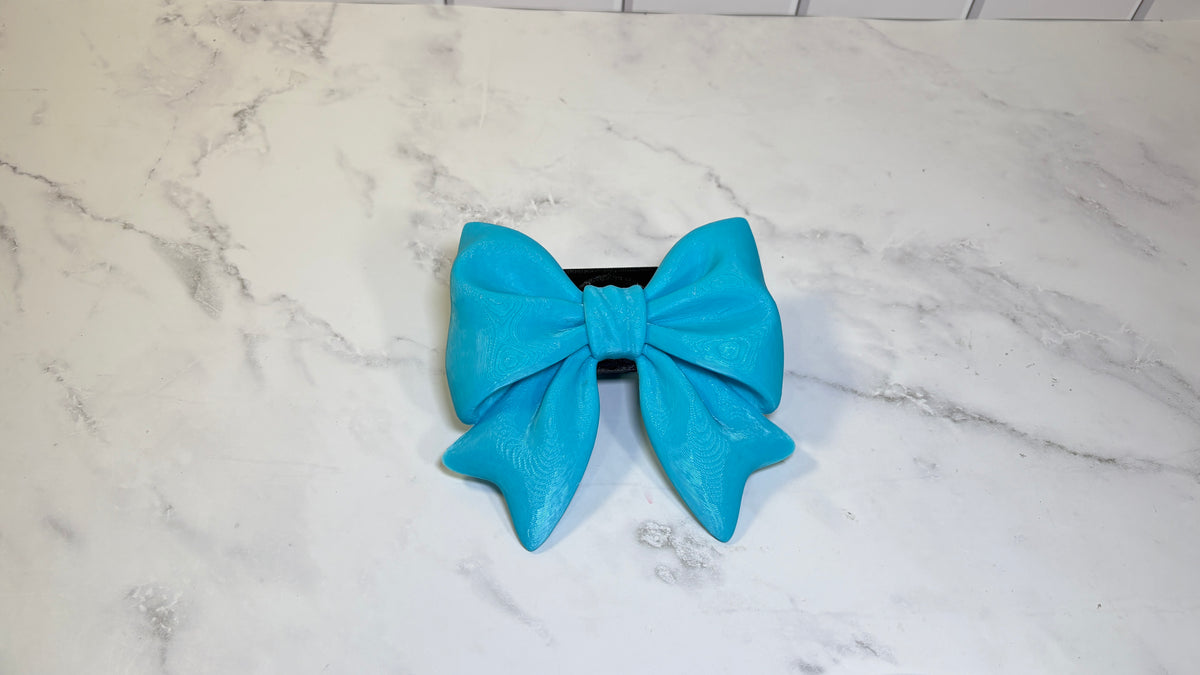 Sky Blue Bow hitch cover