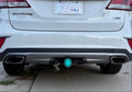 Squash Blossom hitch insert on a car