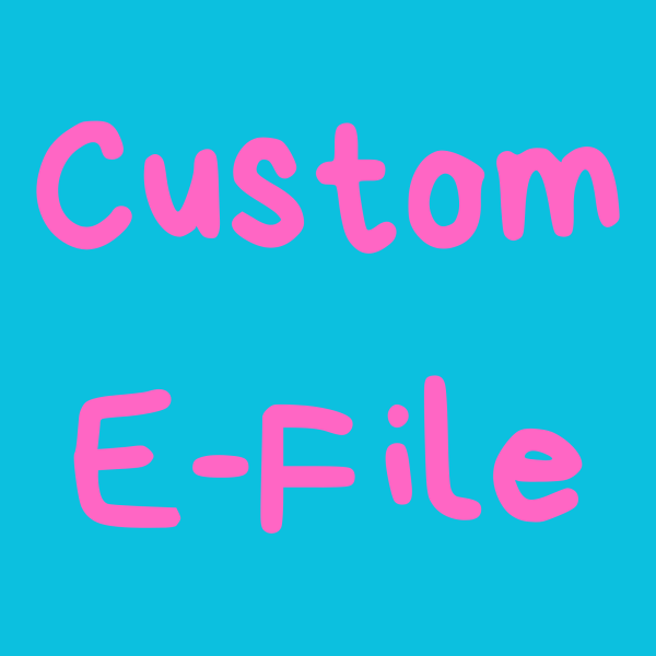 Custom nail tech e-file holder design by V & L Prints