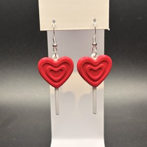 Heart Lollipop Earrings