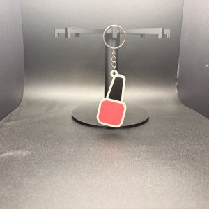 Nail bottle NFC business tag keychain for nail tech booking links