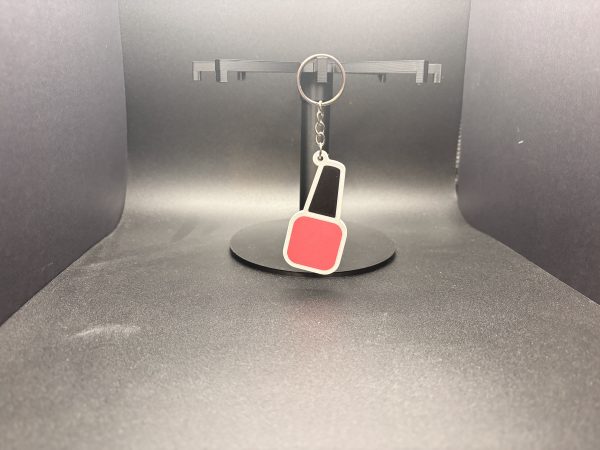 Nail bottle NFC business tag keychain for nail tech booking links