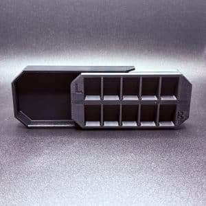 Nail Tip Organizer with Sliding Lid