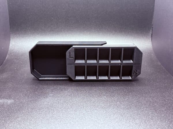 Nail Tip Organizer with Sliding Lid